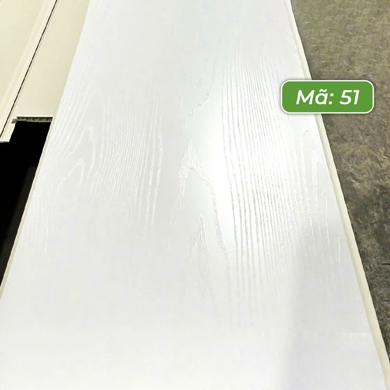 Tấm ốp Nano phào chỉ lam sóng cao cấp - Mã: 51